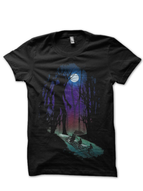 Stranger Things Black T-Shirt