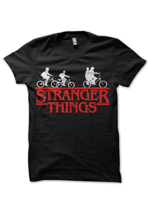 Stranger Things Black T-Shirt