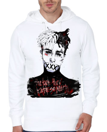 xxxtentacion hoodie white