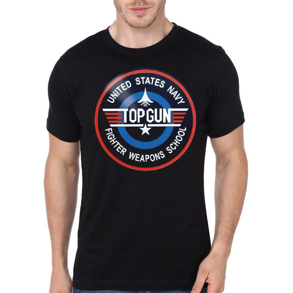 Top Gun Maverick Black T-Shirt