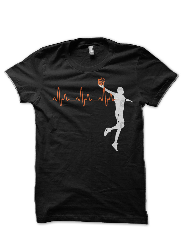 Basketball Heartbeat T-Shirt