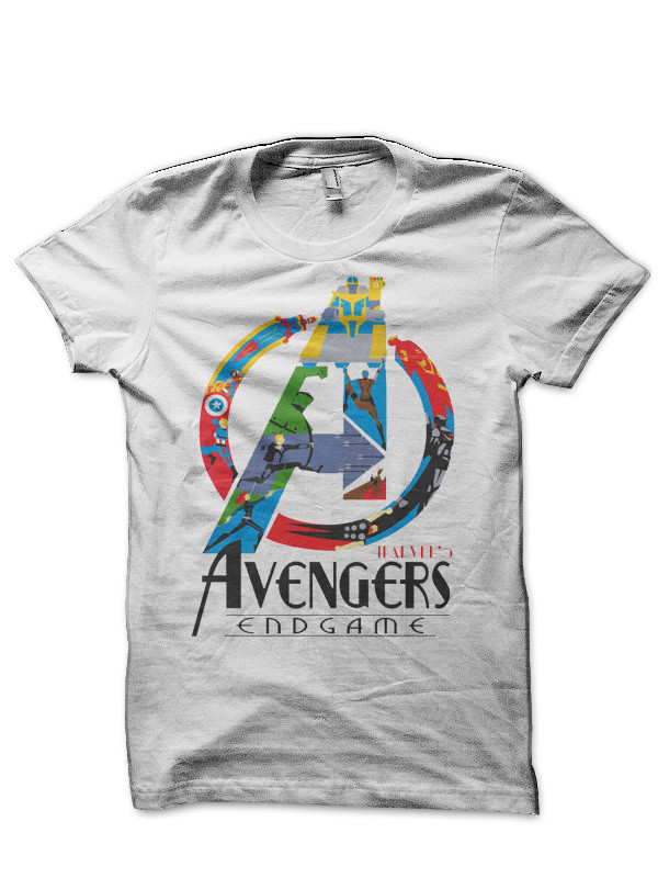 Avengers - Endgame Symbol T-Shirt - Image 2