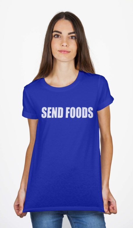 Send Foods Blue T-Shirt