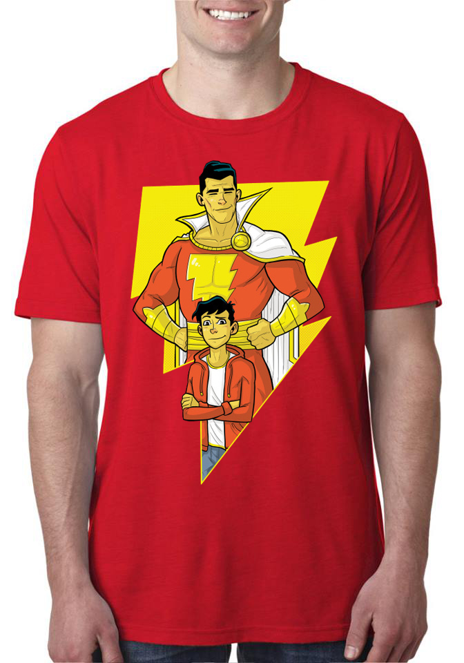 DC Shazam Red T-Shirt