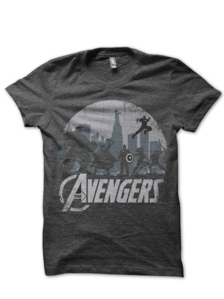 Avengers Charcoal Grey T-Shirt