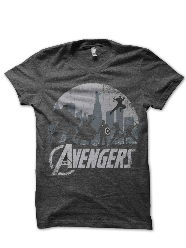 Avengers Charcoal Grey T-Shirt
