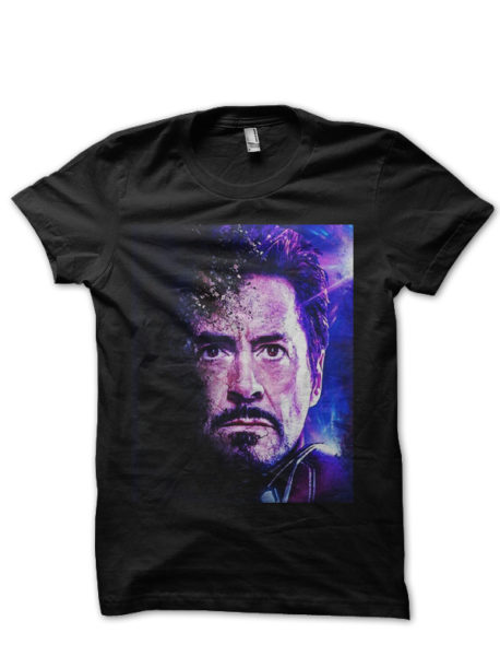 Disintegrating Ironman Black T-Shirt