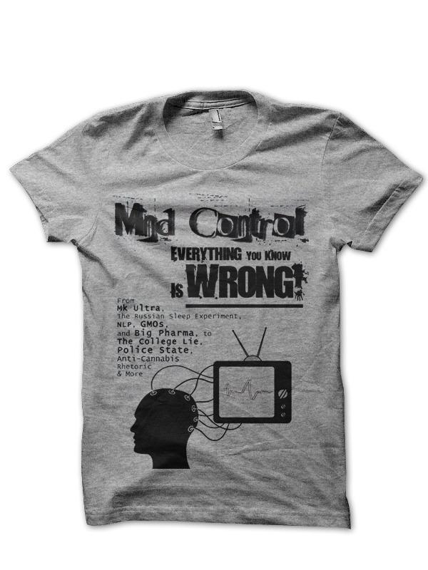 Mind Control Grey T-Shirt