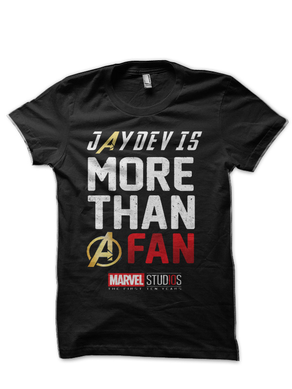 More Than A Fan Black T-Shirt