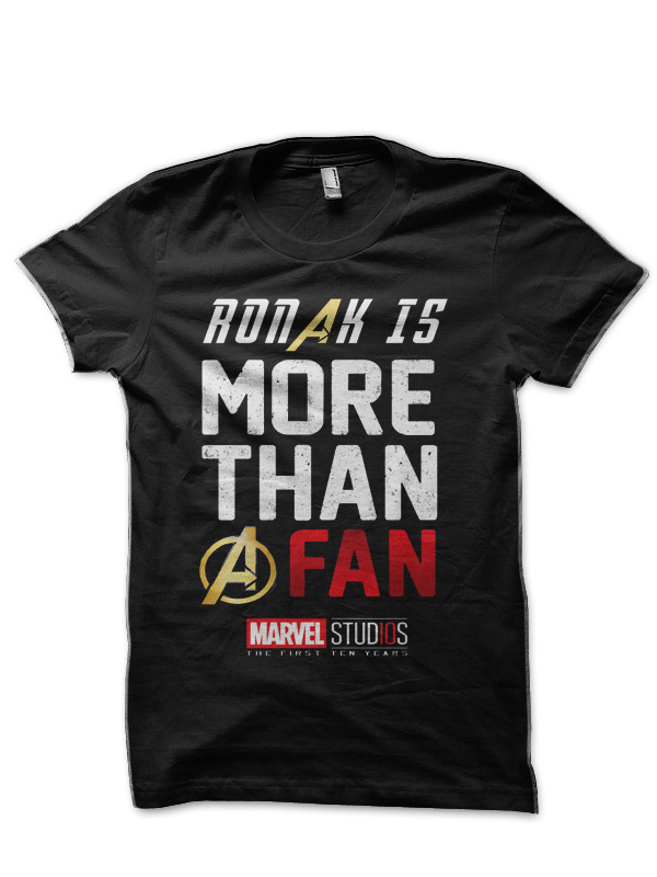 More Than A Fan Black T-Shirt