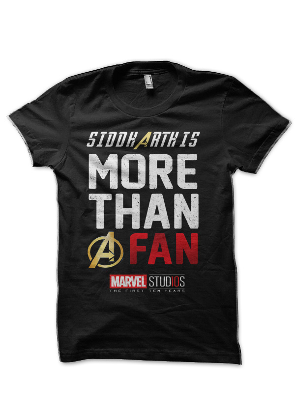 More Than A Fan Black T-Shirt