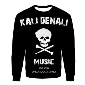 Kali Denali Music Black Full Sleeve T-Shirt