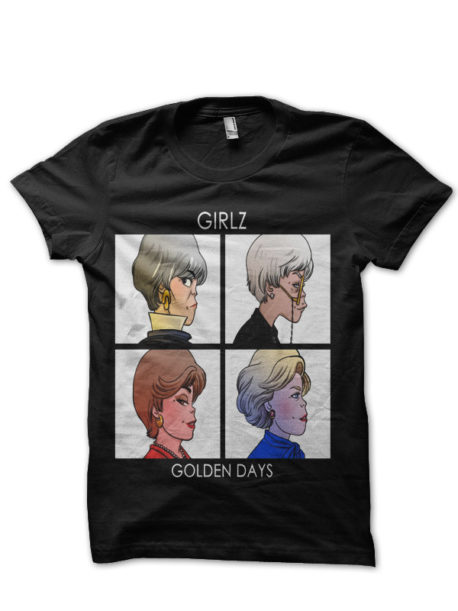 Golden Dayz Black Half Sleeve T-Shirt