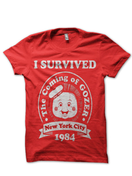 Surviving 1984 Red Half Sleeve T-Shirt