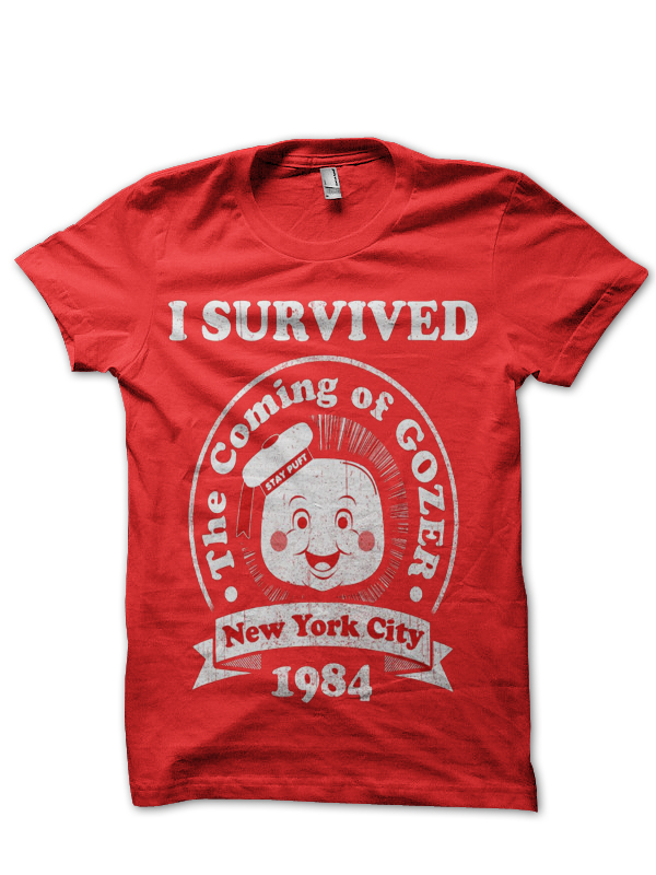 Surviving 1984 Red Half Sleeve T-Shirt