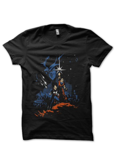 Z Wars Black Half Sleeve T-Shirt