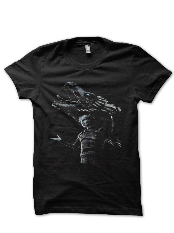 Game Of Thrones Black Half Sleeve T-Shirt