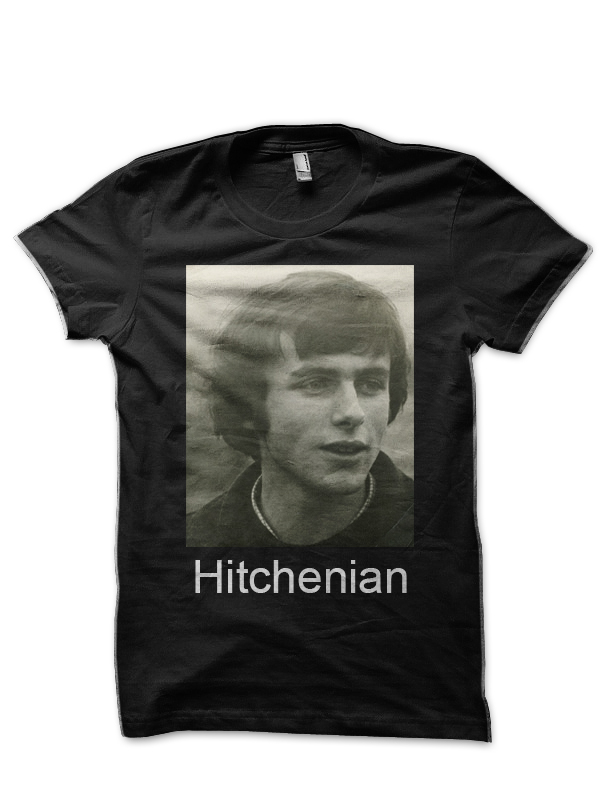 Hitchenian Black Half Sleeve T-Shirt