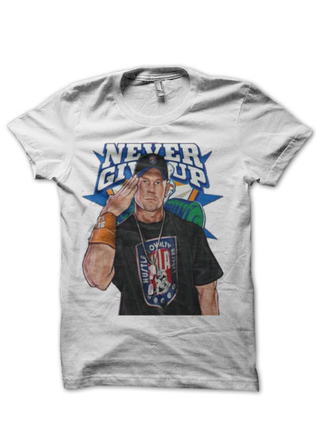 Never Giveup Half Sleeve T-Shirt