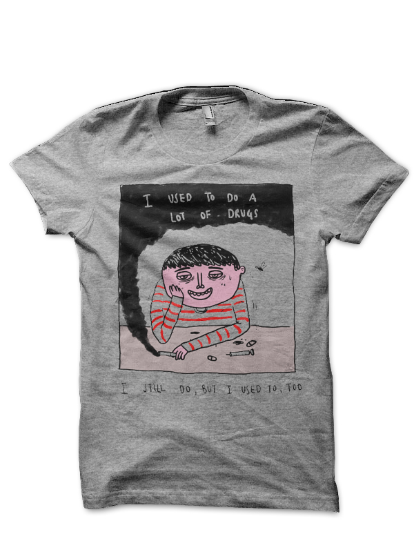 I Used To Do Lots Of Drugs Half Sleeve T-Shirt - Image 2