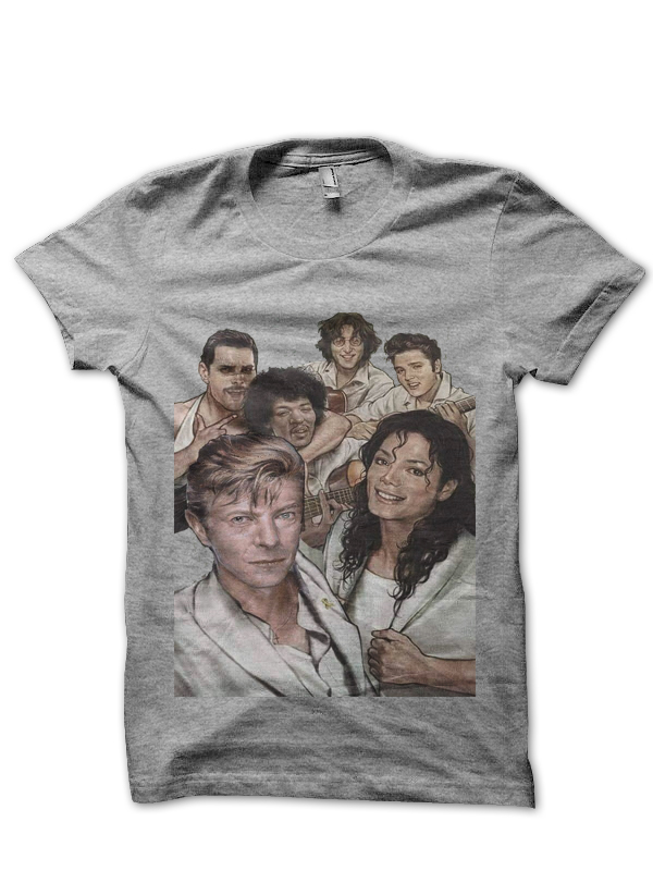 Rock Band Half Sleeve T-Shirt