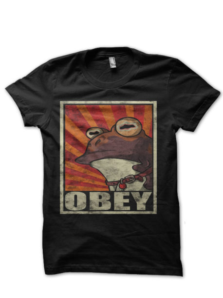 Obey The Hypnotoad Half Sleeve T-Shirt