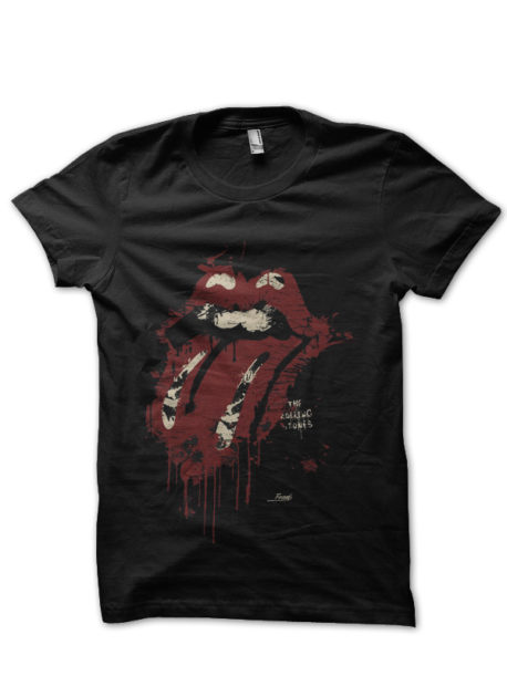 Rock Band Black Half Sleeve T-Shirt
