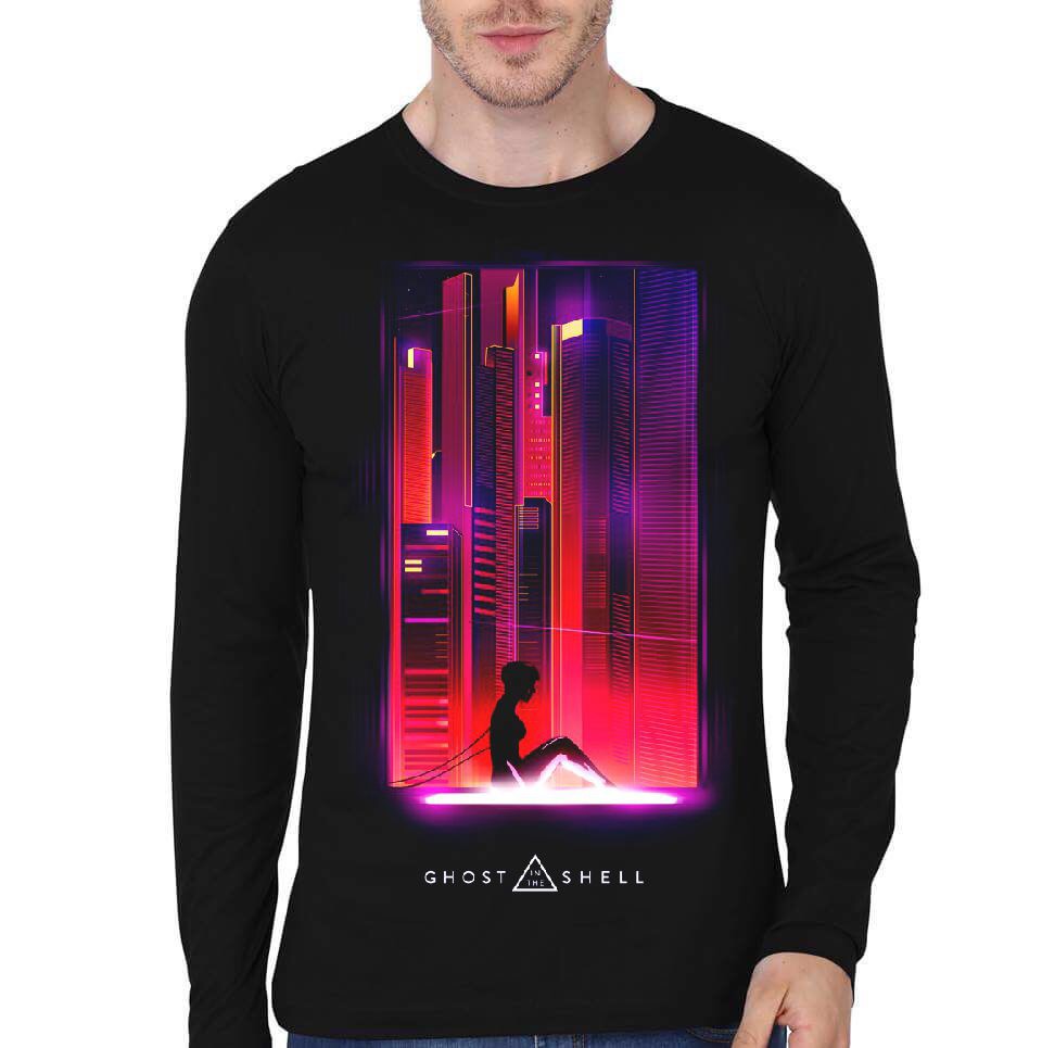 ghost in the shell t shirt
