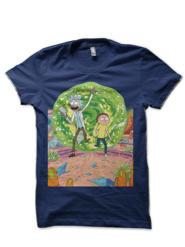 Rick And Morty Half Sleeve T-Shirt