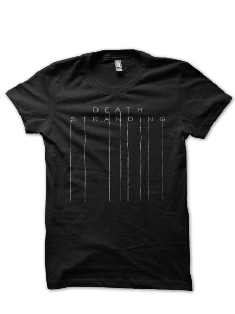 Death Stranding Half Sleeve Black T-Shirt