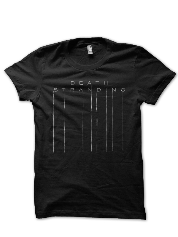 Death Stranding Half Sleeve Black T-Shirt