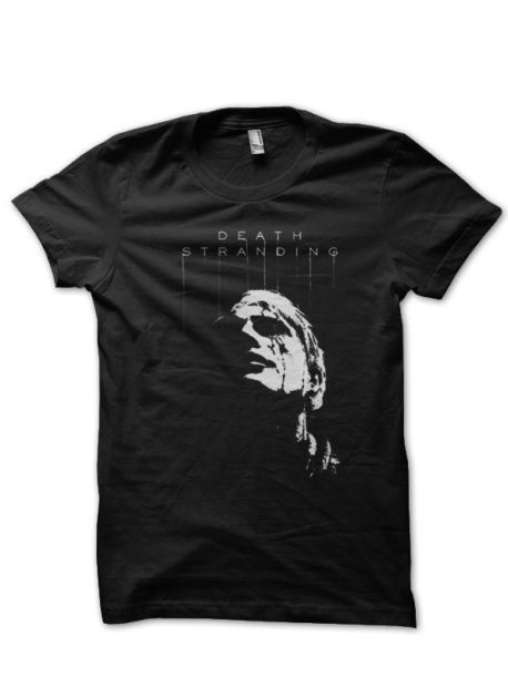 Death Stranding Half Sleeve Black T-Shirt