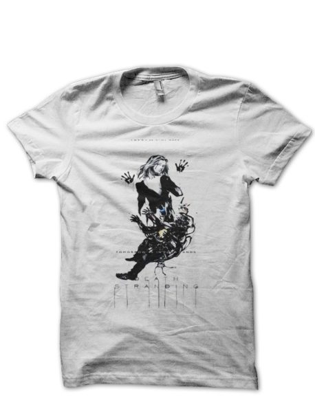 Death Stranding Half Sleeve White T-Shirt