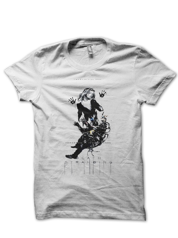 Death Stranding Half Sleeve White T-Shirt