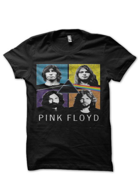 Pink Floyd Black Half Sleeve T-Shirt