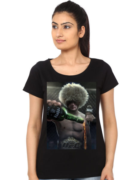Ufc Black Girls T-Shirt