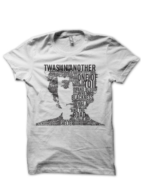 Bob Dylan Half Sleeve White T-Shirt