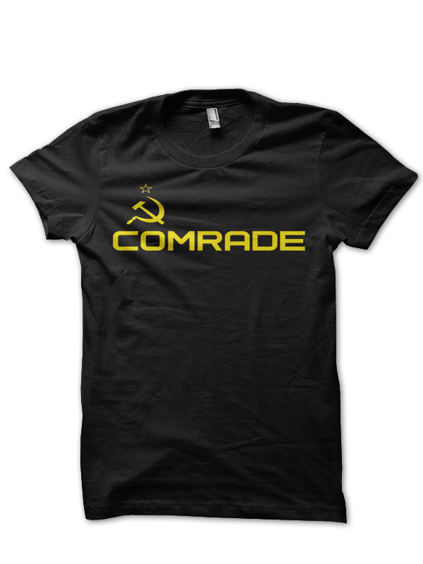 Comrade Half Sleeve T-Shirt - Image 3