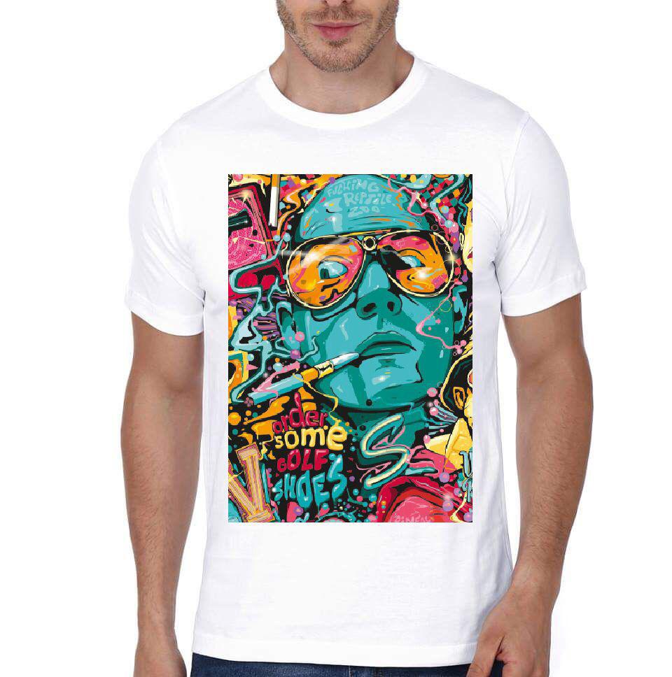Fear And Loathing In Las Vegas White T-Shirt - Swag Shirts