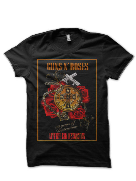 Guns N'Roses Half Sleeve T-Shirt