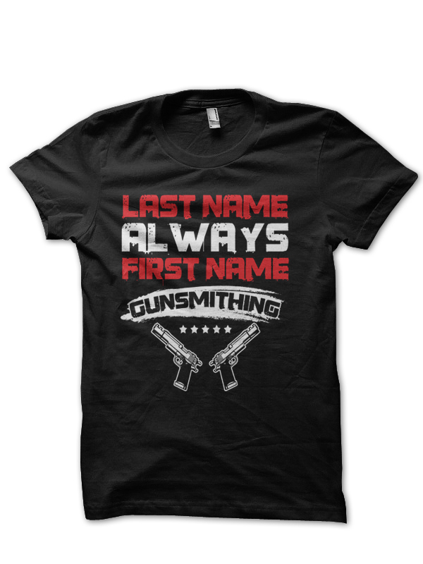 Gunsmith Half Sleeve T-Shirt - Image 3