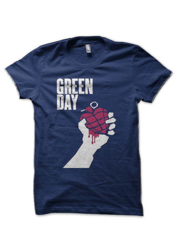 Green Day Half Sleeve Black T-Shirt - Image 2