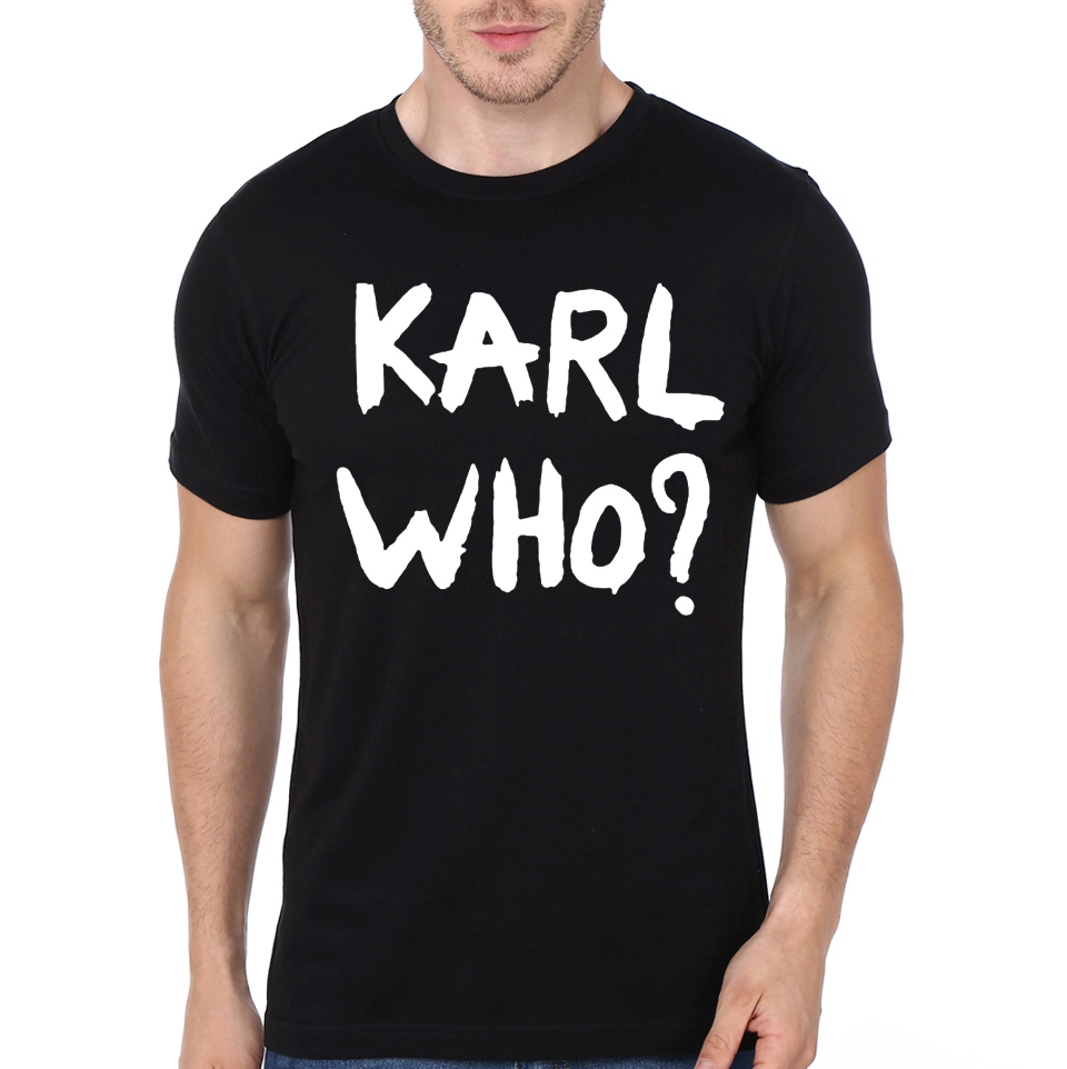 Karl Who Half Sleeve T-Shirt - Swag