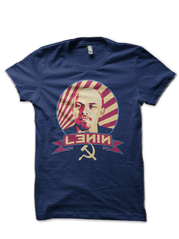 Lenin Communism Propaganda T-Shirt - Image 2