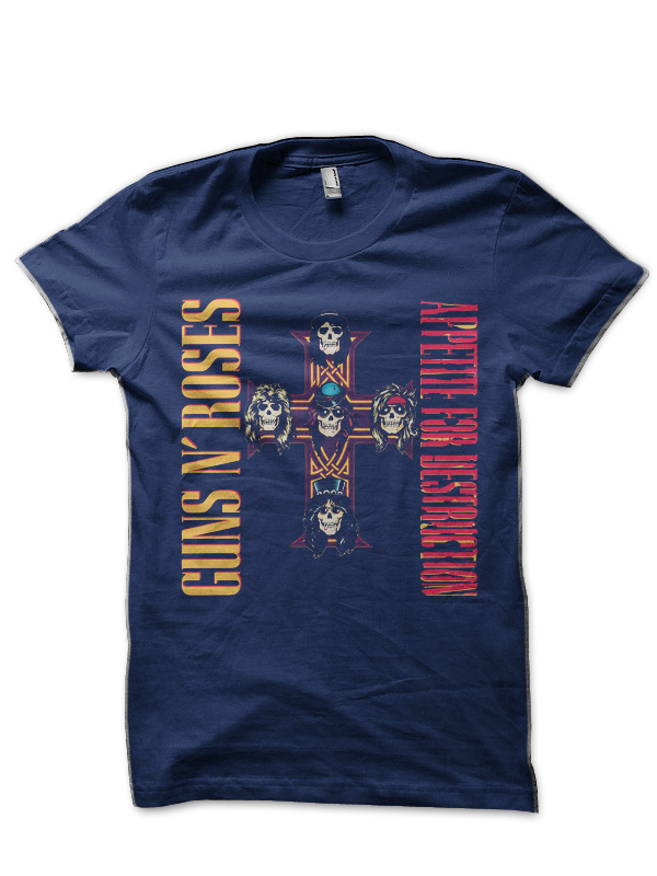 Guns N'Roses Half Sleeve T-Shirt - Image 3