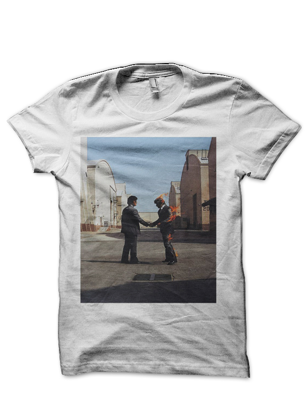 Pink Floyd Half Sleeve White T-Shirt