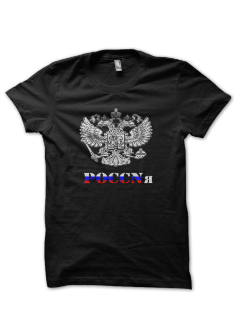 Poccnr Russia Half Sleeve T-Shirt
