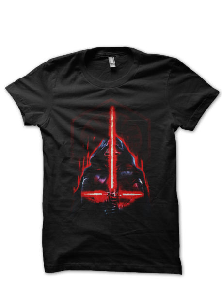 The New Sith Lord Black Half Sleeve T-Shirt