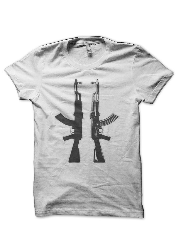 AK 47 Kalashnikov Half Sleeve T-Shirt - Swag Shirts