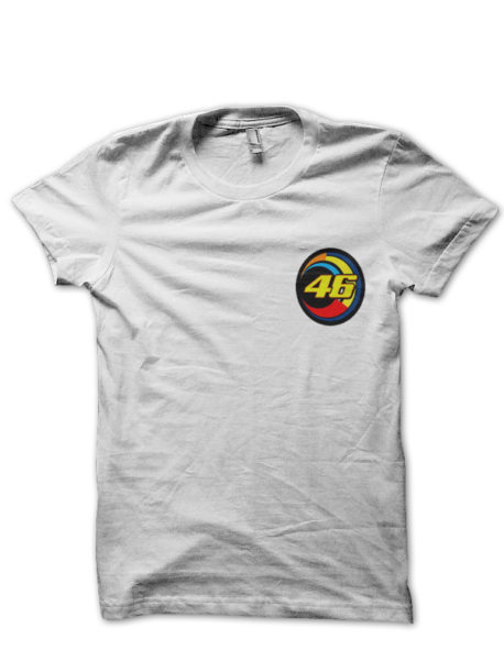 Moto GP VR 46 White T-Shirt